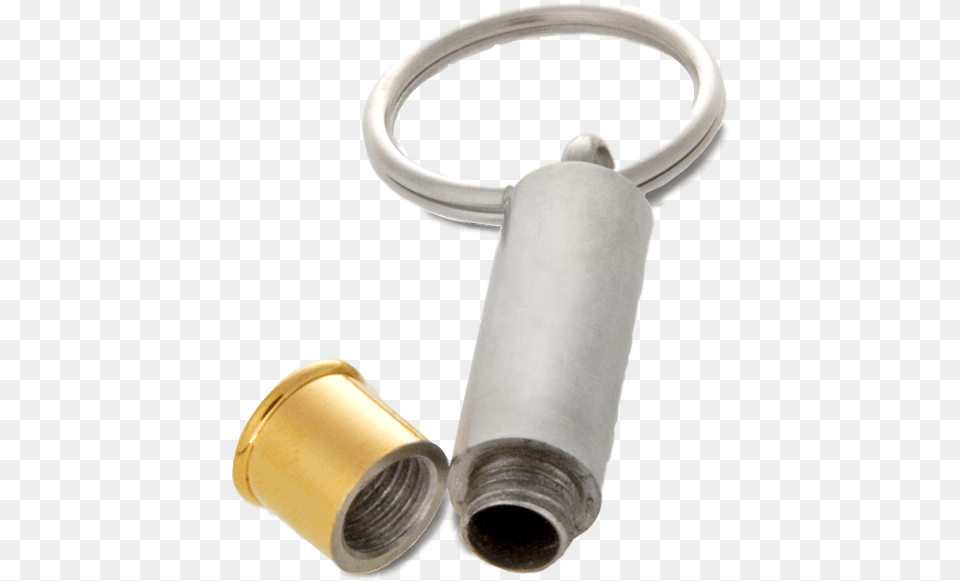 Stainless Steel Shot Gun Shell Keychain, Ammunition, Weapon, Cup Png Image