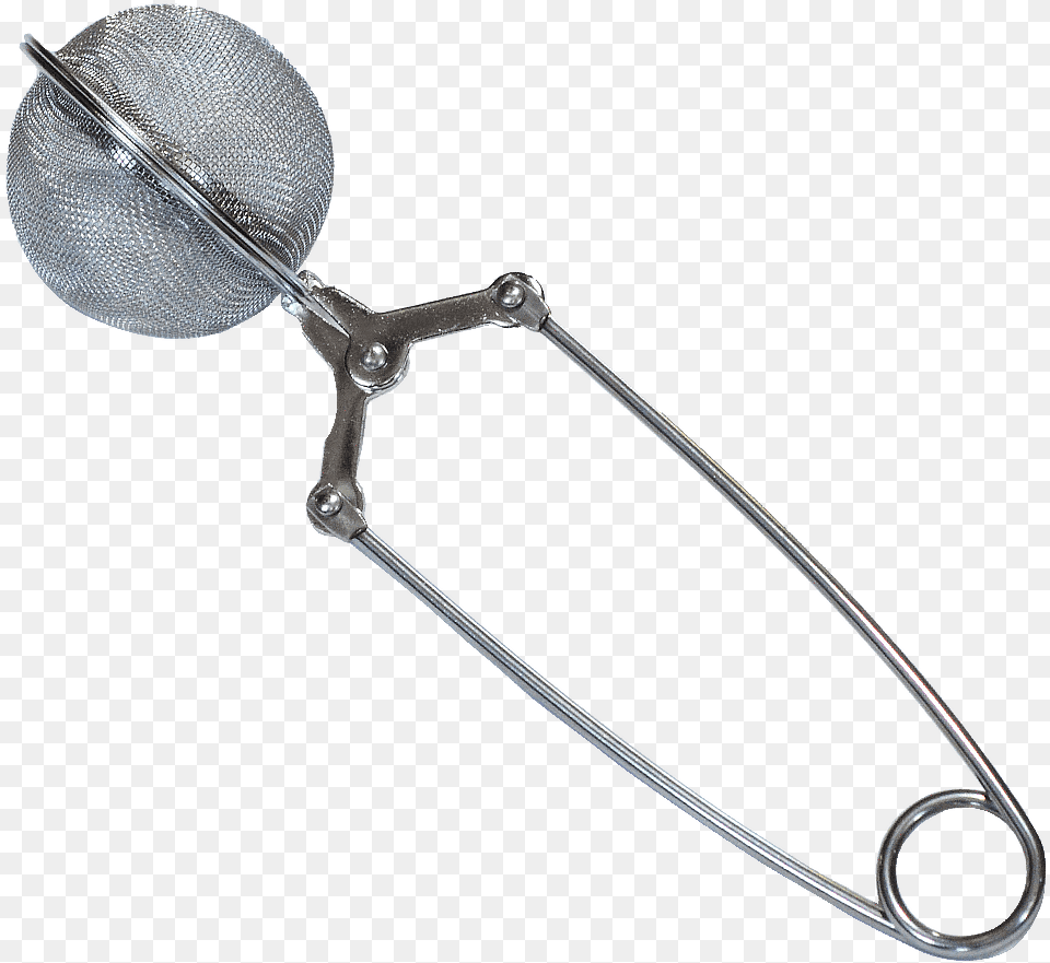 Stainless Steel Tea Infuserclass, Electrical Device, Microphone, Bow, Weapon Free Png