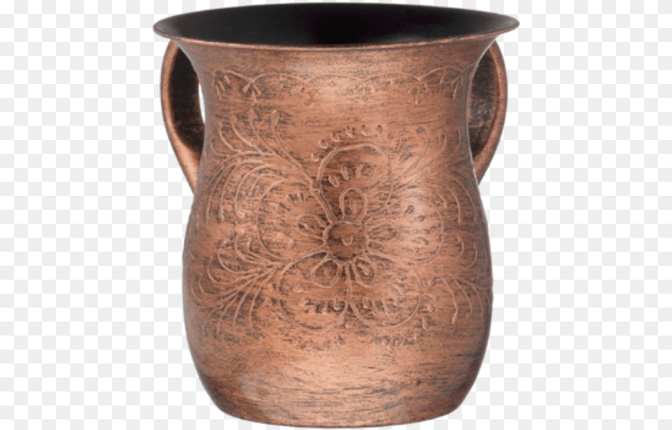Stainless Steel Washing Cup Copper Antique Texture Vase, Jar, Jug, Pottery, Water Jug Png Image