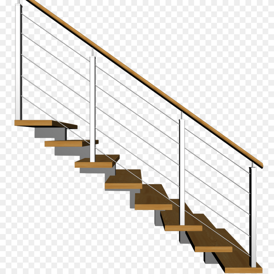 Staircase Background Img Mob, Architecture, Building, Handrail, House Free Png Download