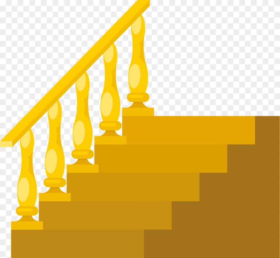 Staircase Clipart, Architecture, Building, Handrail, House Png Image