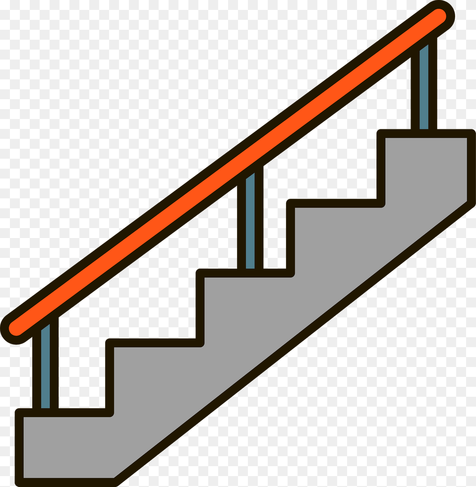 Staircases Clipart, Architecture, Building, Handrail, House Png Image