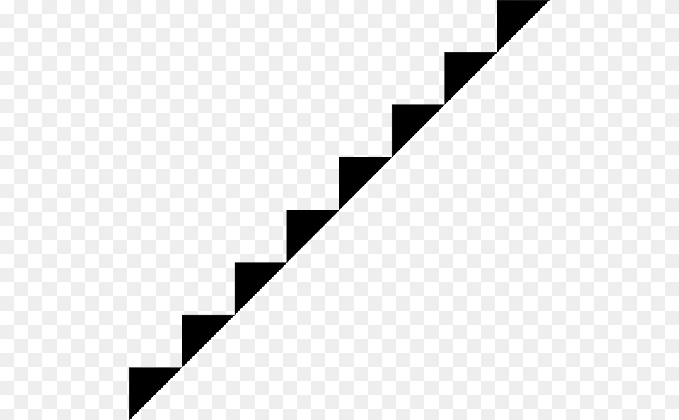 Stairs Clip Art At Monochrome, Triangle Png Image