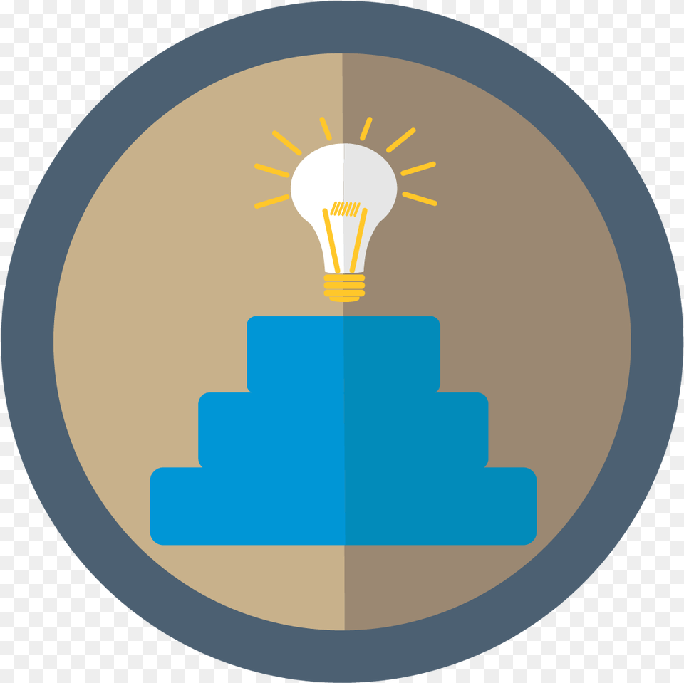 Stairs Icon Emblem, Light, Lighting, Lightbulb, Disk Png