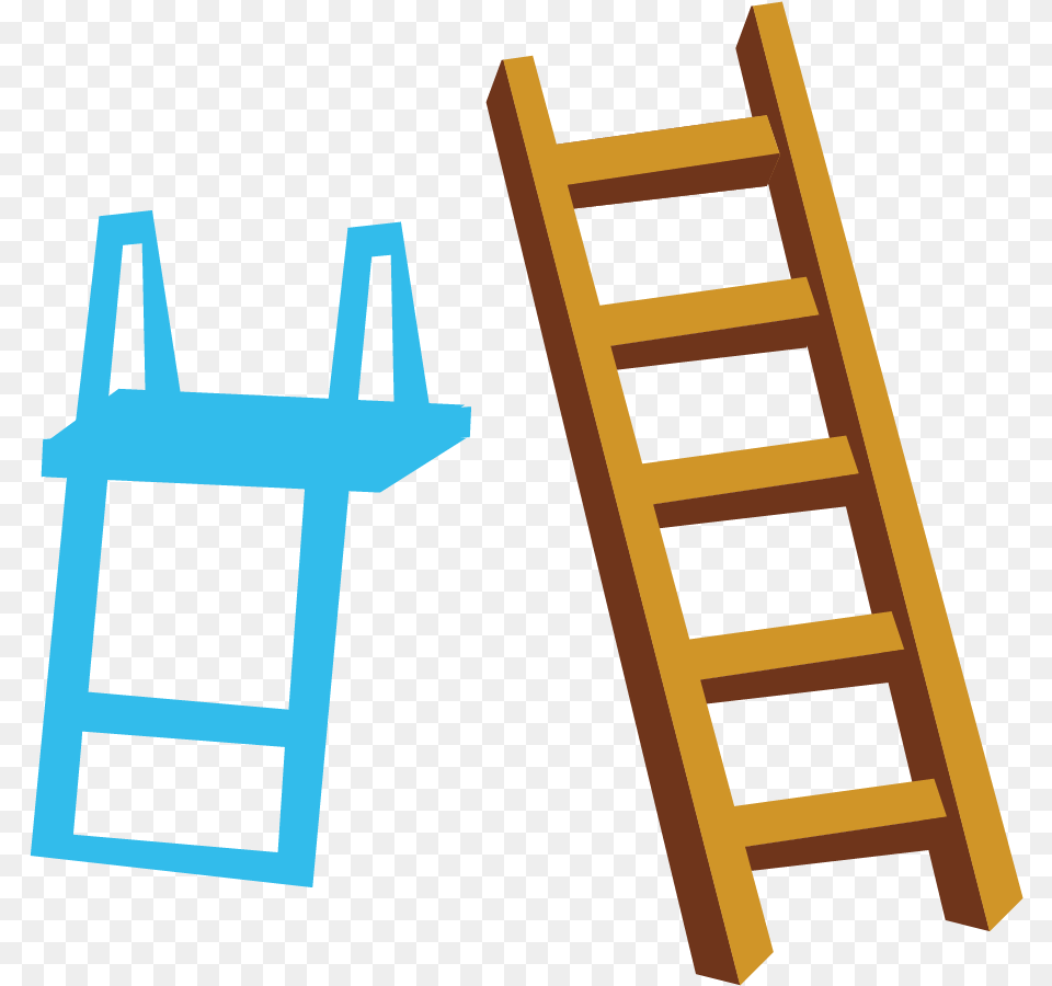 Stairs Rope Blue Ladders And Transprent, Architecture, Building, House, Housing Free Png