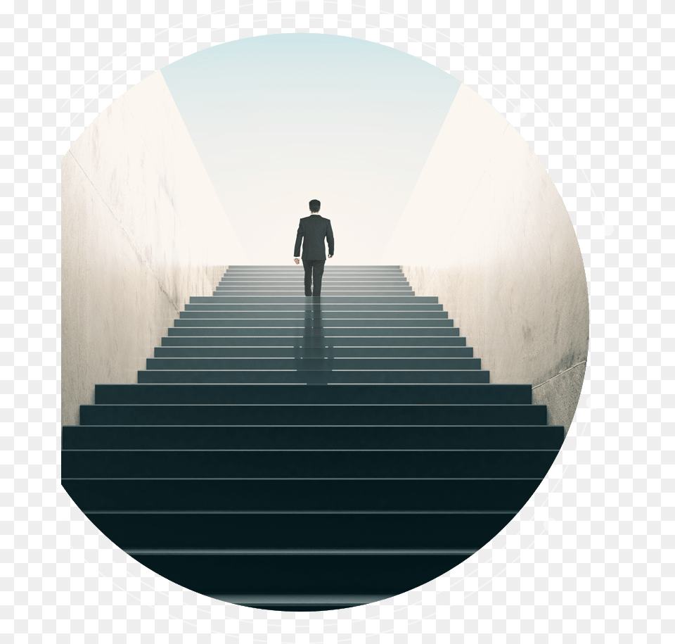 Stairs Silhouette Step Up Stairs, Architecture, Building, Handrail, House Free Png Download