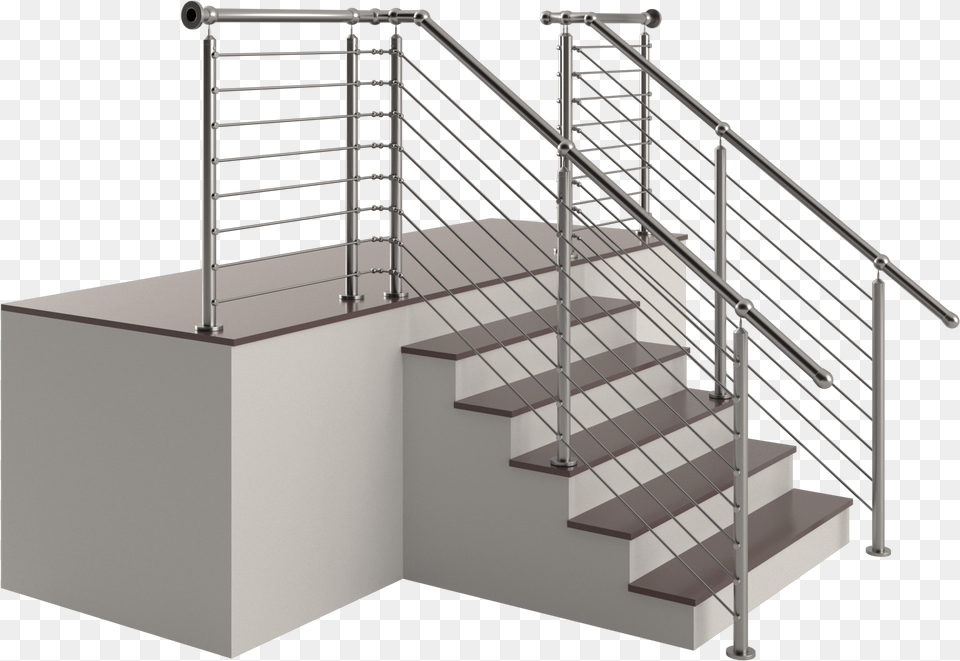 Stairs Glass Handrail, Architecture, Building, House, Housing Free Transparent Png