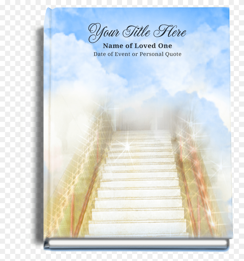 Stairway Perfect Bind Memorial Guest Registry Book Boardwalk, Architecture, Building, House, Housing Free Png Download