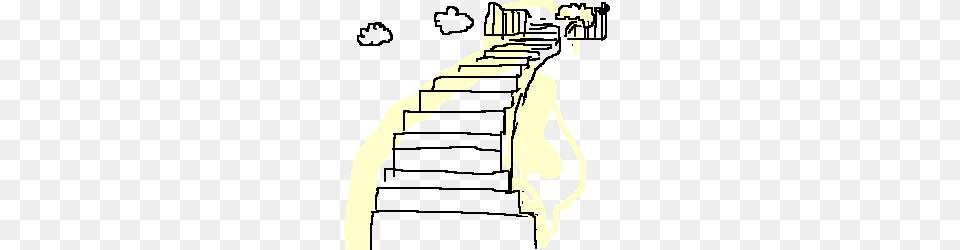 Stairway To Heaven, Handrail, Adult, Person, Woman Free Png Download