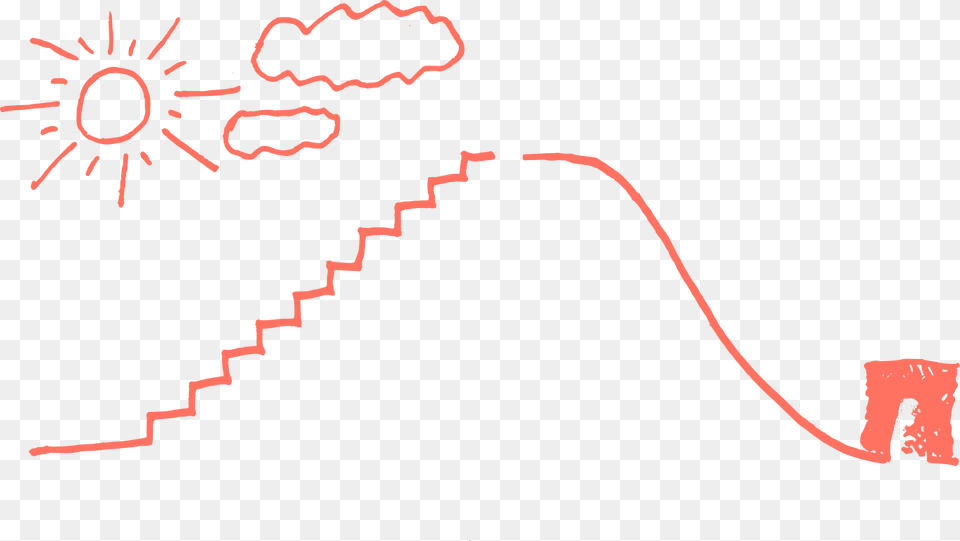 Stairway To Heaven And A Slide To Hell Diagram, Person Free Transparent Png