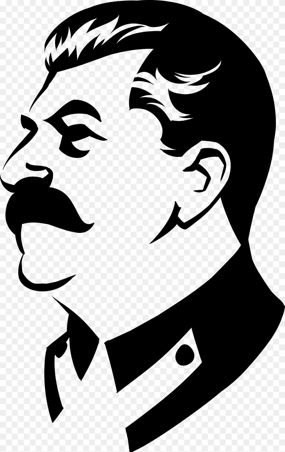 Stalin, Stencil, Adult, Male, Man Free Png