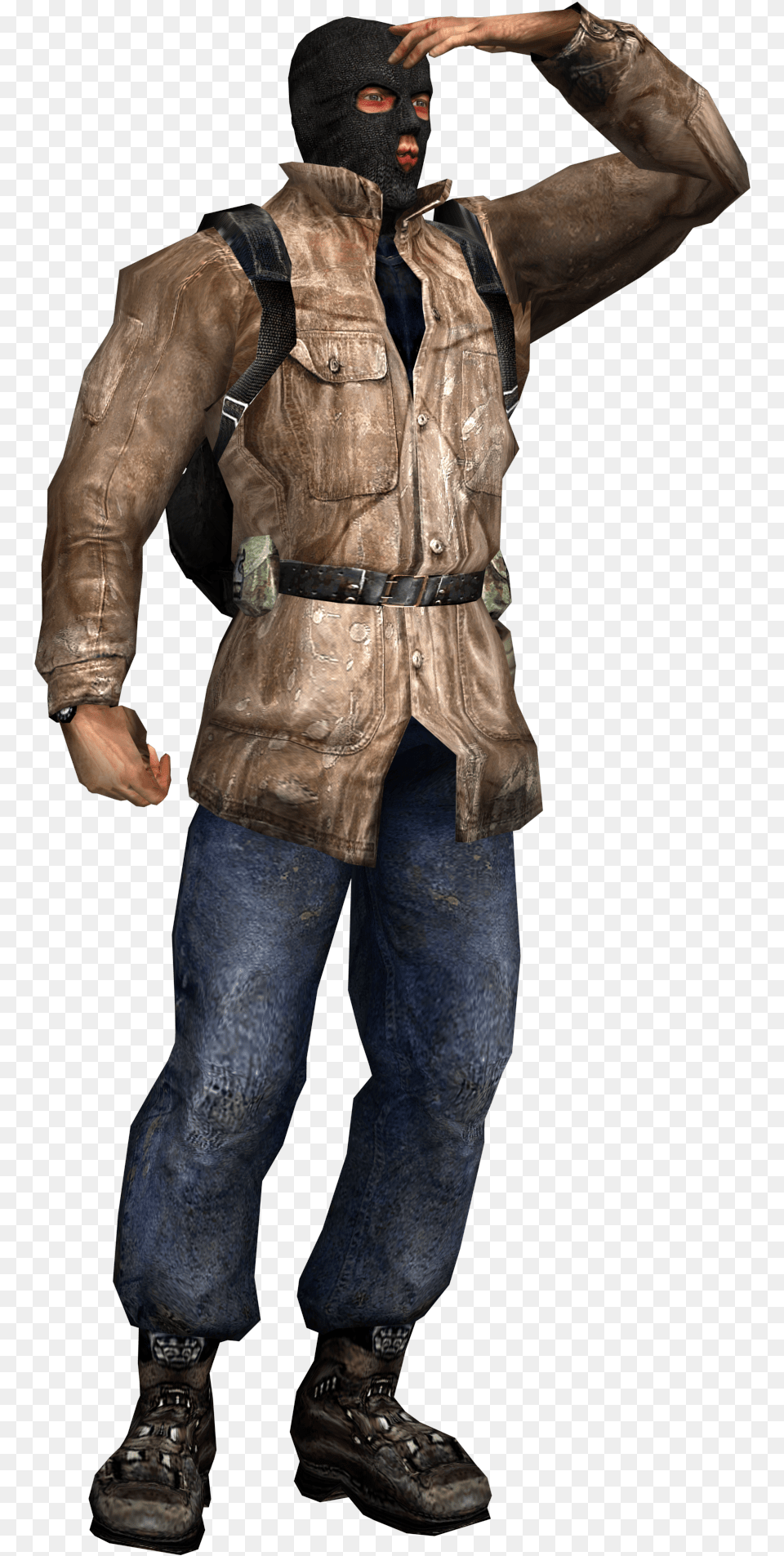 Stalker S T A L K E R Stalker, Clothing, Coat, Pants, Jacket Png Image