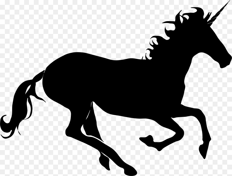 Stallion Clipart Patriotic, Gray Free Png Download