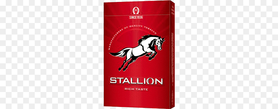 Stallon Full Flavour Cigarette Cigarette, Book, Publication, Animal, Horse Free Png Download