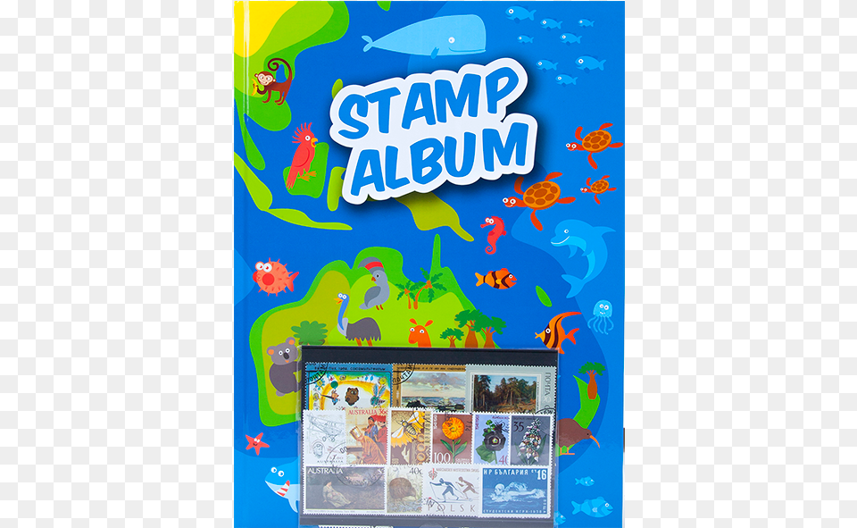 Stamp Album, Book, Publication, Comics, Fish Free Png Download
