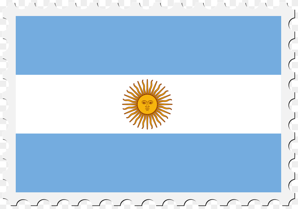 Stamp Argentina Flag Clipart, Face, Head, Person Png Image