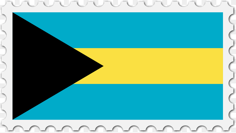Stamp Bahamas Flag Clipart, Postage Stamp Png