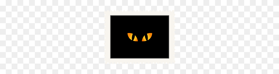 Stamp Black Cat Eyes Icon Halloween Stamps Iconset Dapino, Logo, Astronomy, Moon, Nature Png Image