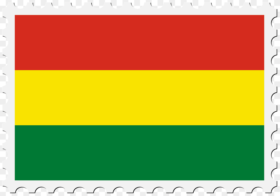Stamp Bolivia Flag Clipart, Postage Stamp Free Png