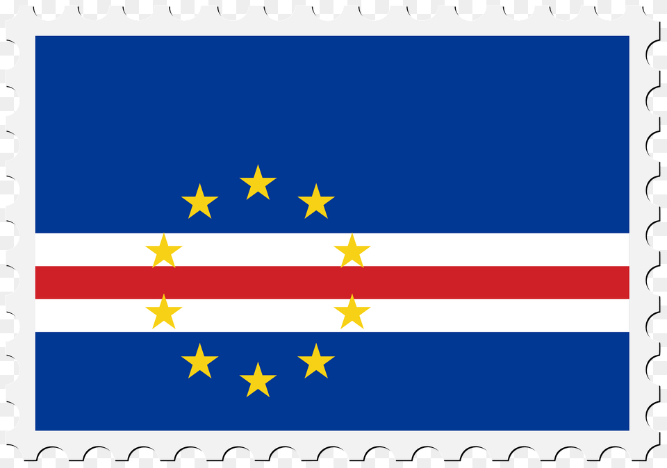 Stamp Cape Verde Flag Clipart Free Png Download