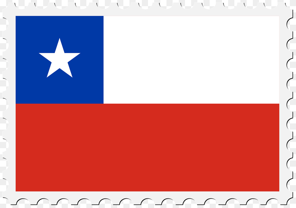 Stamp Chile Flag Clipart Free Png