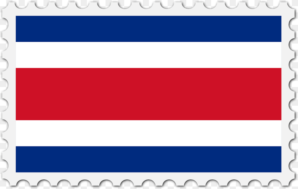 Stamp Costa Rica Flag Clipart, Postage Stamp Png Image