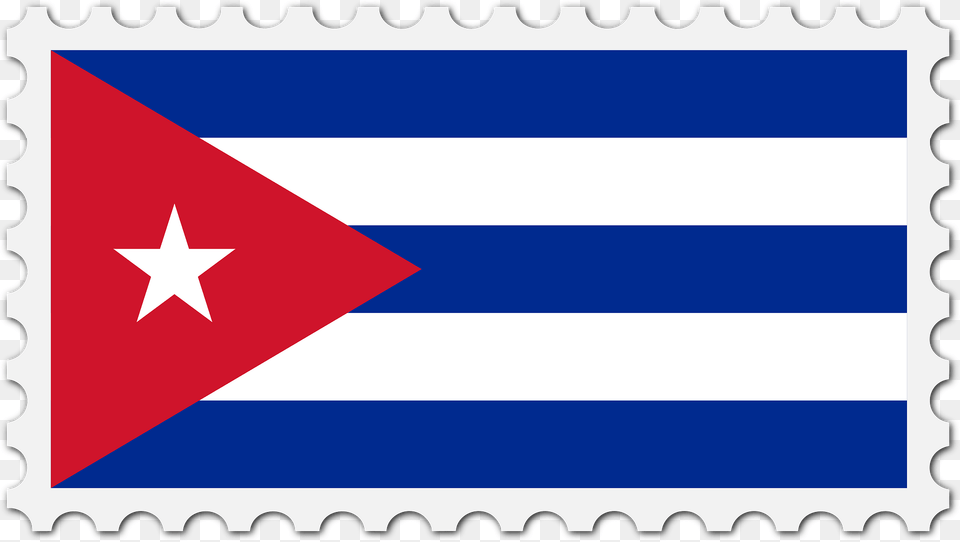 Stamp Cuba Flag Clipart Free Png