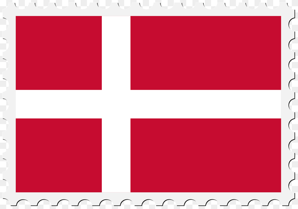 Stamp Denmark Flag Clipart, Postage Stamp Free Png Download