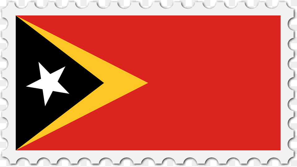 Stamp East Timor Flag Clipart, Star Symbol, Symbol, Postage Stamp Free Png Download