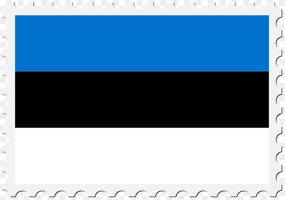 Stamp Estonia Flag Clipart, Postage Stamp Free Png