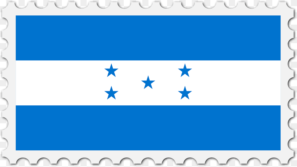 Stamp Honduras Flag Clipart Png