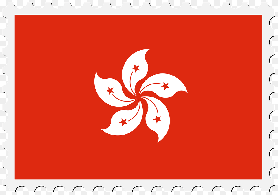Stamp Hong Kong Flag Clipart, Flower, Plant, First Aid Free Transparent Png