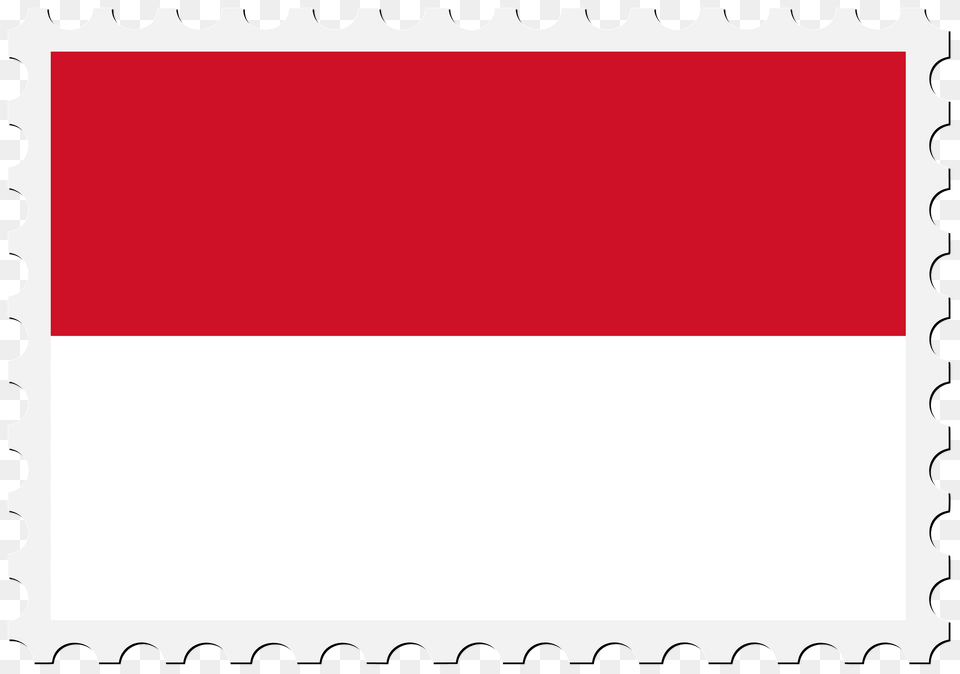 Stamp Indonesia Flag Clipart, Postage Stamp Free Png Download