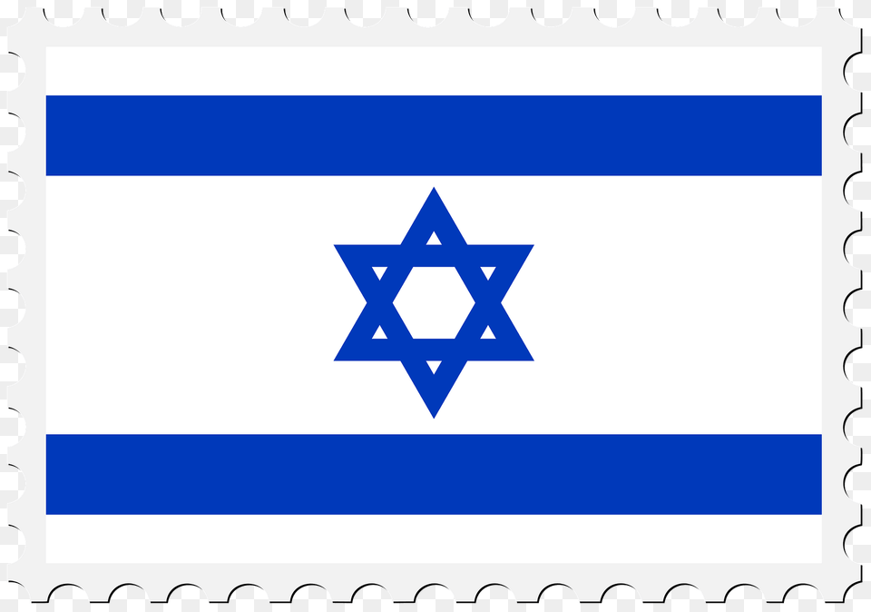 Stamp Israel Flag Clipart, Star Symbol, Symbol Png
