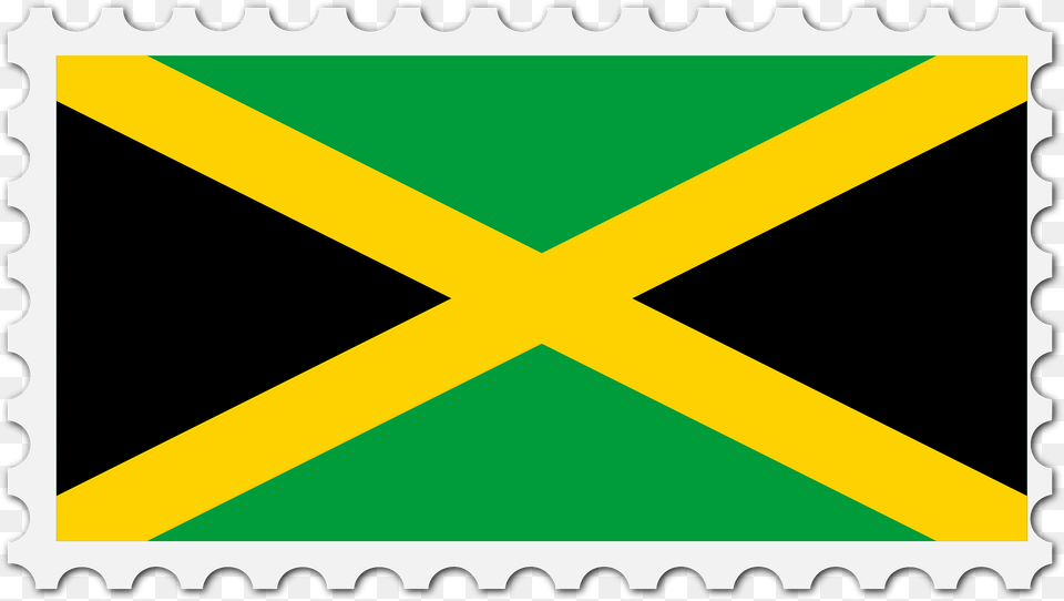 Stamp Jamaica Flag Clipart Png Image