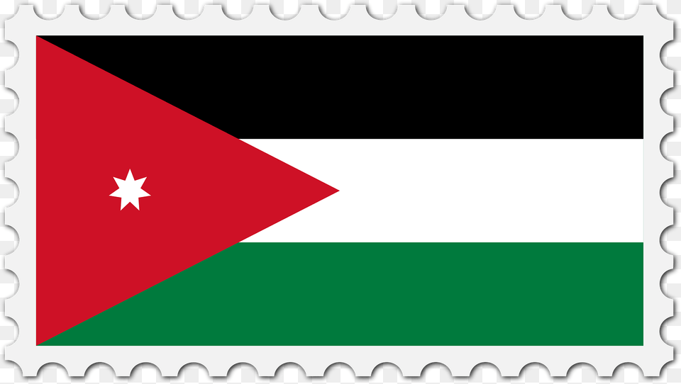 Stamp Jordan Flag Clipart Free Png
