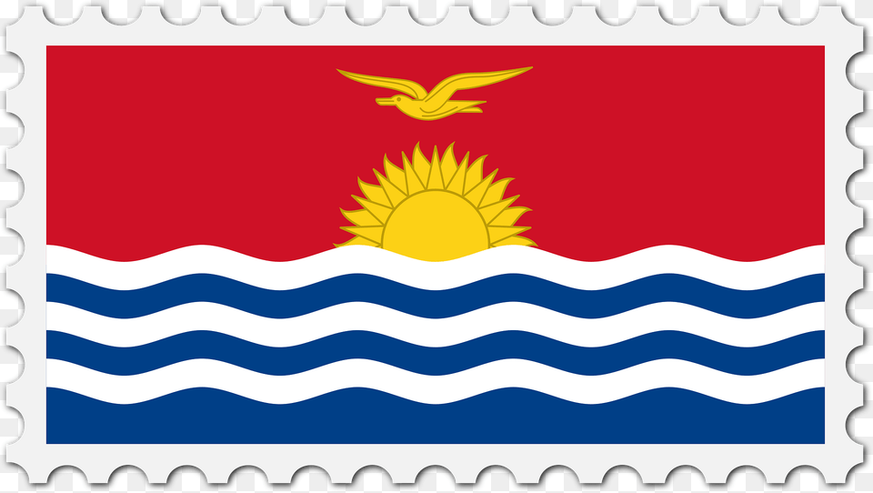 Stamp Kiribati Flag Clipart, Postage Stamp Free Transparent Png