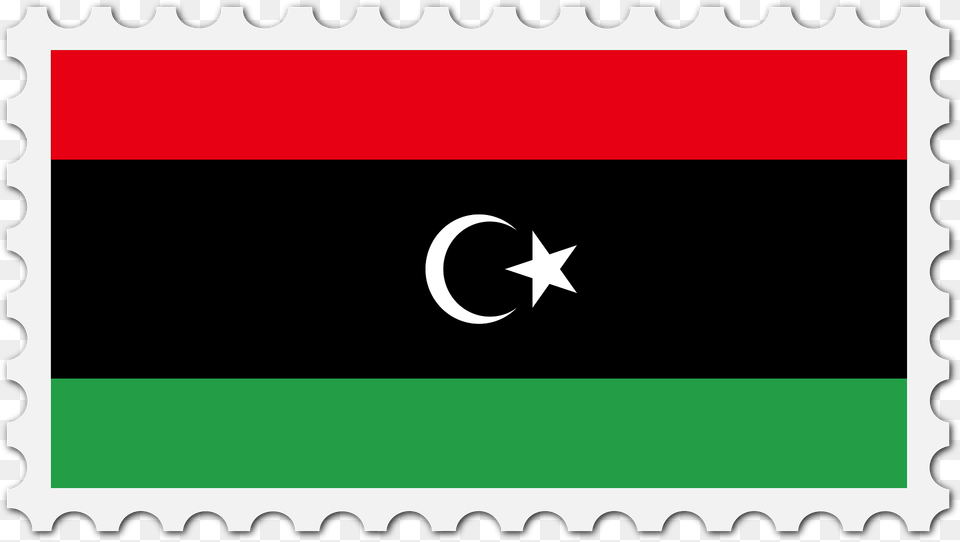 Stamp Libya Flag Clipart Free Png