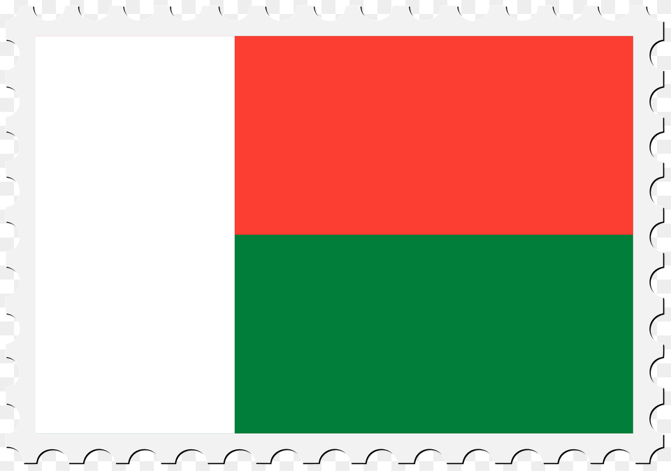 Stamp Madagascar Flag Clipart, Postage Stamp Png Image