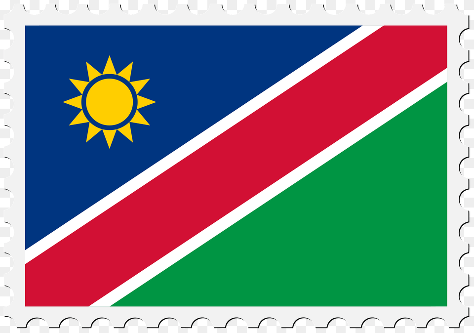 Stamp Namibia Flag Clipart, Postage Stamp Free Png Download