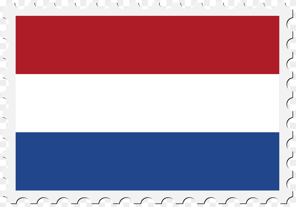 Stamp Netherlands Flag Clipart, Postage Stamp Free Transparent Png