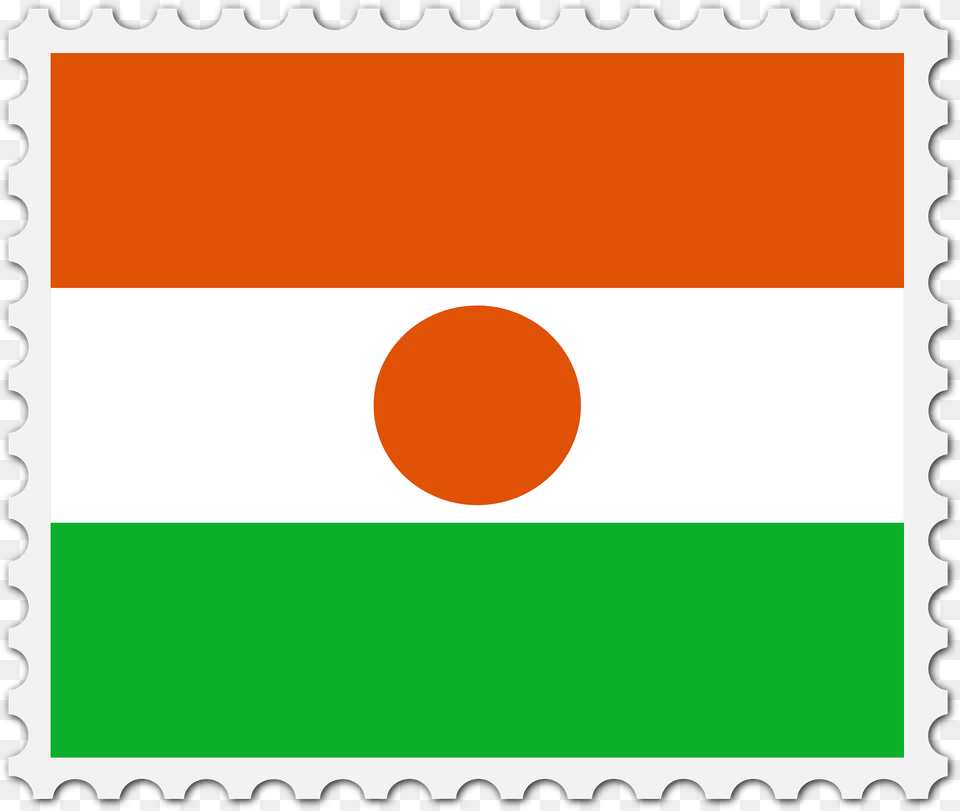 Stamp Niger Flag Clipart, Postage Stamp Free Png