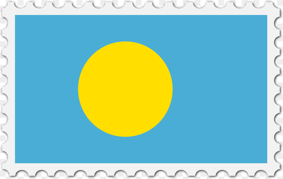 Stamp Palau Flag Clipart, Outdoors, Postage Stamp, Sphere, Astronomy Free Transparent Png