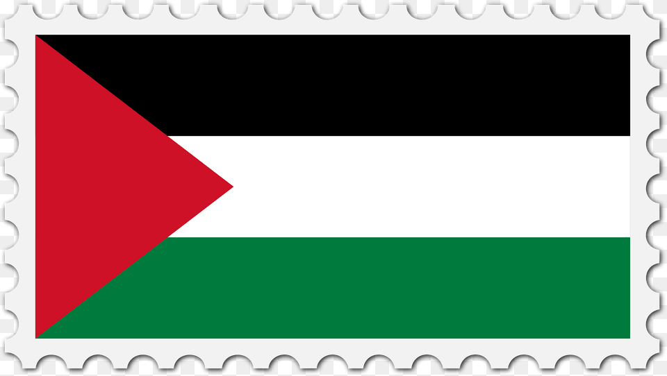 Stamp Palestine Flag Clipart Free Transparent Png