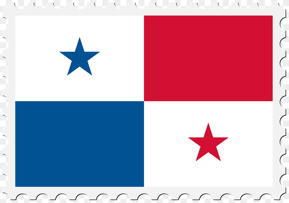 Stamp Panama Flag Clipart, Star Symbol, Symbol Png