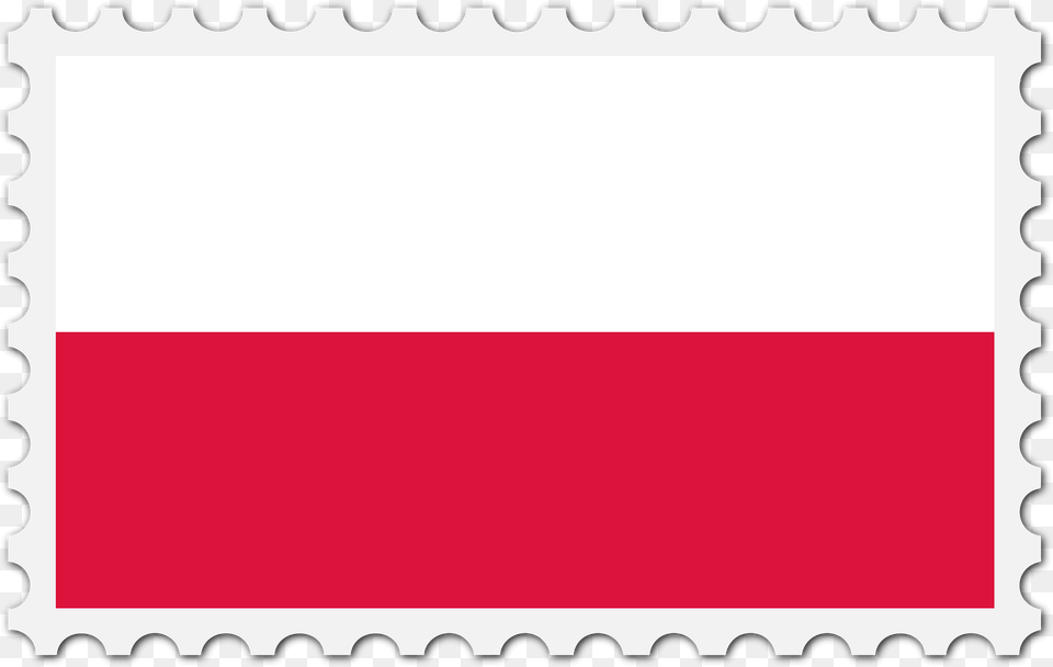 Stamp Poland Flag Clipart, Postage Stamp Free Png