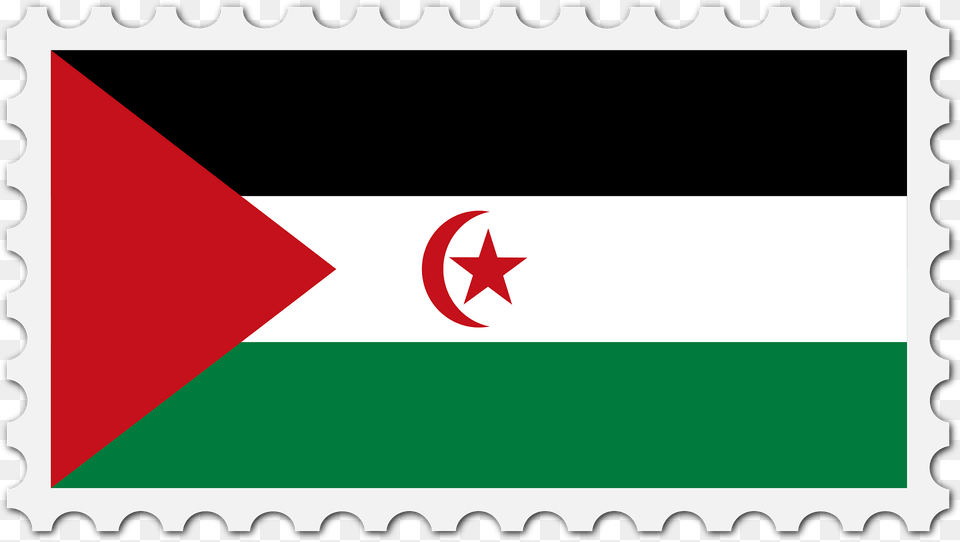 Stamp Sahrawi Arab Democratic Republic Flag Clipart Free Png Download