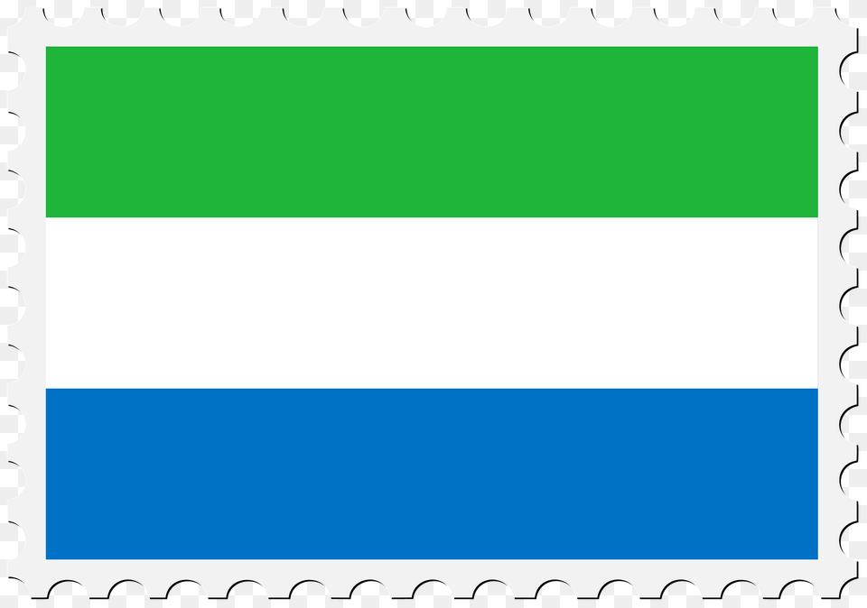 Stamp Sierra Leone Flag Clipart, Postage Stamp Free Png