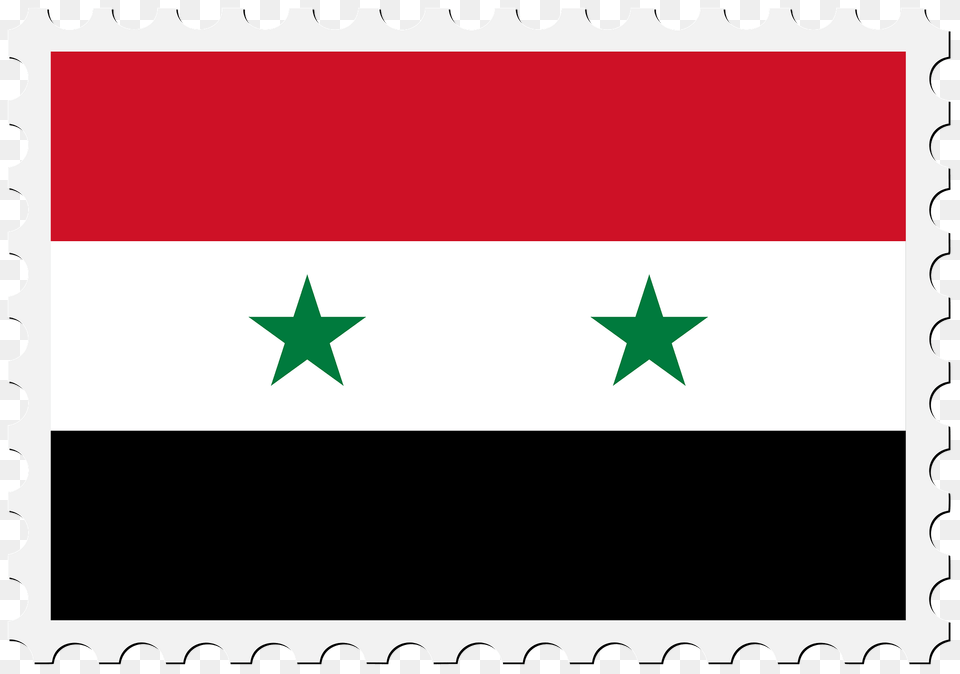 Stamp Syria Flag Clipart Free Png Download
