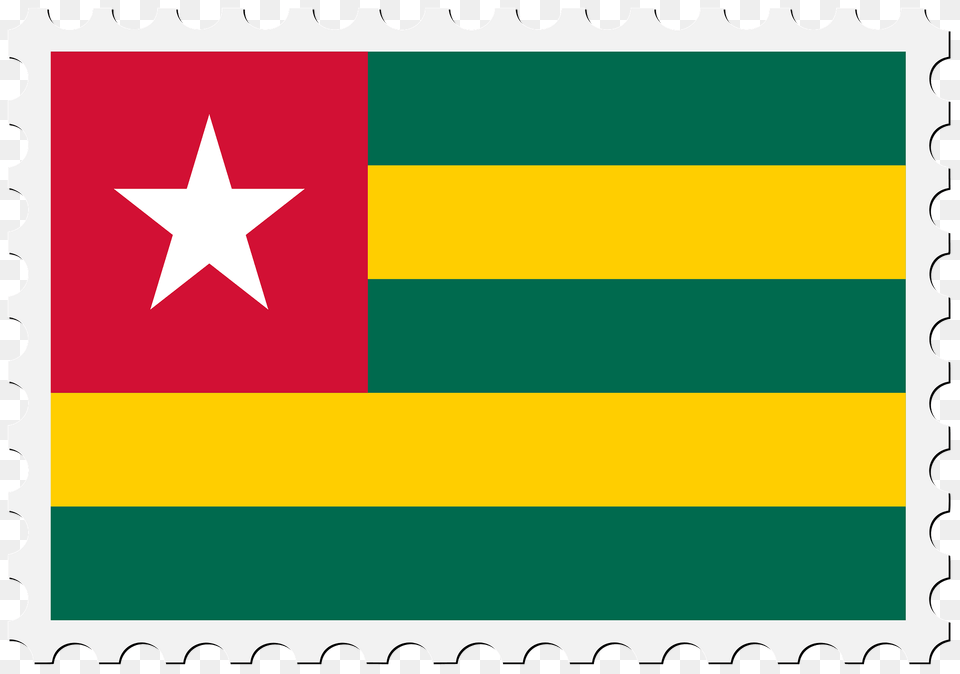 Stamp Togo Flag Clipart Free Png